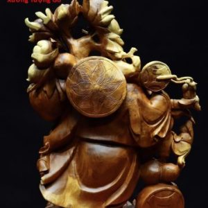 Di Lặc ngũ tiểu vác đào nu hương