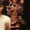 Đạt Ma ngự song long gỗ sưa đỏ Đạt Ma ngự song long gỗ sưa đỏ