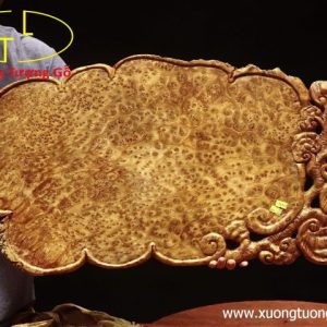 Khay trà nấm linh chi nu ngọc am
