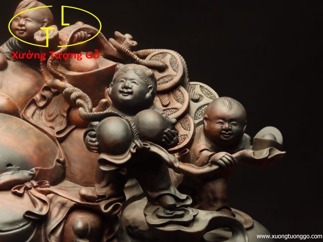 Di Lặc ngũ tiểu ngự bao tiền trắc. Di Lặc ngũ tiểu ngự bao tiền trắc.