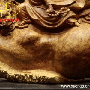 Đạt Ma hàm long gỗ nu hương. Đạt Ma hàm long gỗ nu hương.