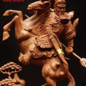 Quan Công cưỡi ngựa tùng hương Quan Công cưỡi ngựa tùng hương