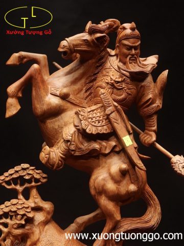 Quan Công cưỡi ngựa tùng hương Quan Công cưỡi ngựa tùng hương