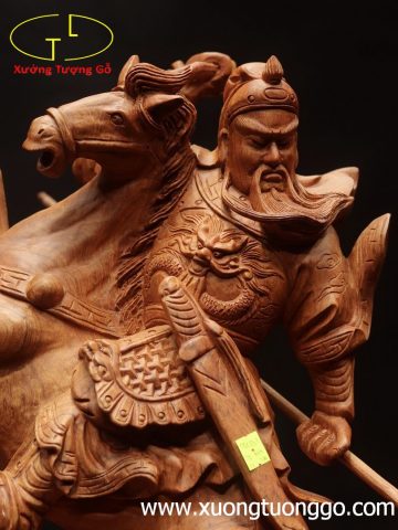 Quan Công cưỡi ngựa tùng hương Quan Công cưỡi ngựa tùng hương