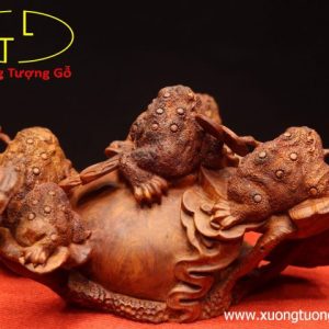 Ngũ cóc trấn chum tiền gỗ sưa