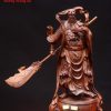 Quan Công đứng trống gỗ sưa. Quan Công đứng trống gỗ sưa.