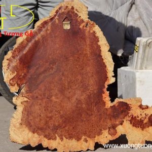 Diện Nhất tâm bái Phật gỗ nu hương.