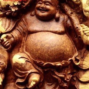 Di Lặc ngũ tiểu vác đào nu hương Di Lặc ngũ tiểu vác đào nu hương