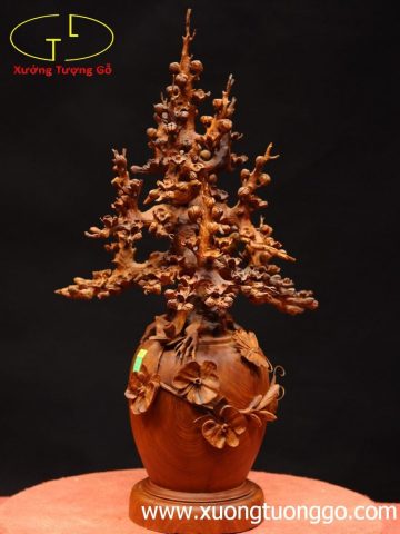 Bình mai gỗ hương. Bình mai gỗ hương.