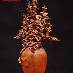 Bình mai gỗ hương. Bình mai gỗ hương.