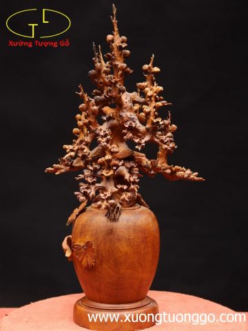 Bình mai gỗ hương. Bình mai gỗ hương.