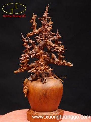 Bình hoa gỗ hương. Bình hoa gỗ hương.
