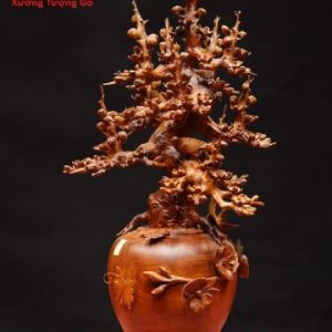 Bình mai gỗ hương. Bình mai gỗ hương.