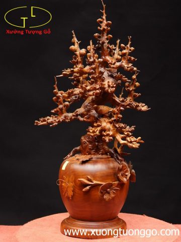 Bình mai gỗ hương. Bình mai gỗ hương.
