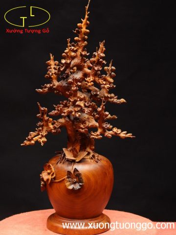 Bình mai gỗ hương. Bình mai gỗ hương.