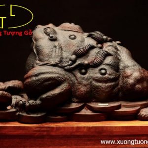 Thiềm thừ gỗ trắc đen Thiềm thừ gỗ trắc đen