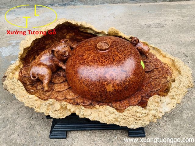 Chum nhị trư gỗ nu hương Chum nhị trư gỗ nu hương