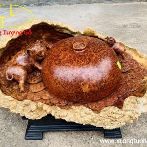 Chum nhị trư gỗ nu hương