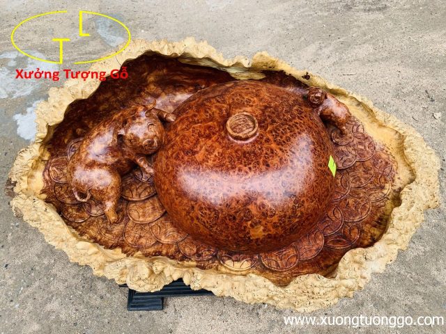 Chum nhị trư gỗ nu hương Chum nhị trư gỗ nu hương