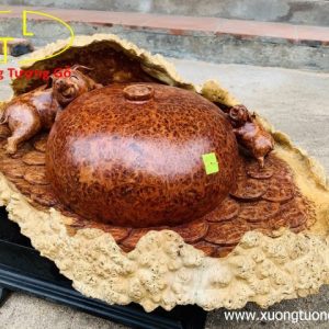 Chum nhị trư gỗ nu hương Chum nhị trư gỗ nu hương