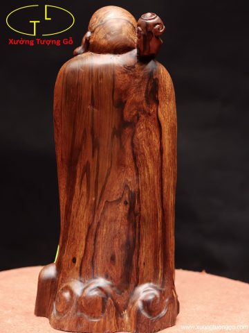 Di Lặc chúc phúc gỗ cẩm. Di Lặc chúc phúc gỗ cẩm.
