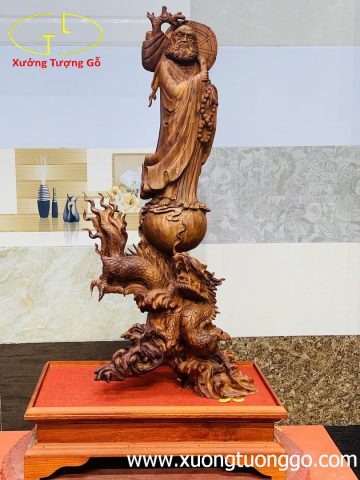 Đạt ma hàm long gỗ sưa Đạt ma hàm long gỗ sưa