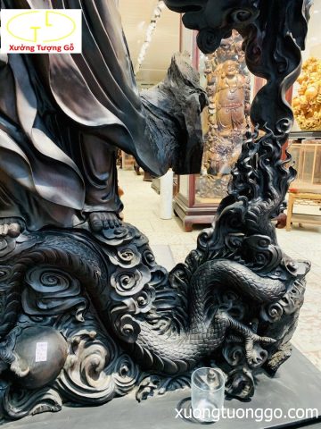 Đạt ma ngự tam long gỗ trắc Đạt ma ngự tam long gỗ trắc