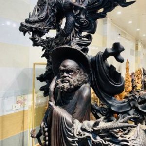 Đạt ma ngự tam long gỗ trắc Đạt ma ngự tam long gỗ trắc