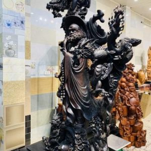 Đạt ma ngự tam long gỗ trắc Đạt ma ngự tam long gỗ trắc