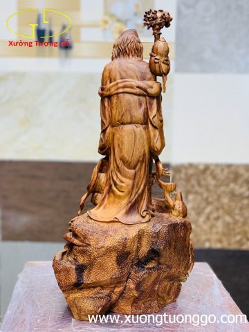 Ông thọ nhất tiểu gỗ sưa Ông thọ nhất tiểu gỗ sưa