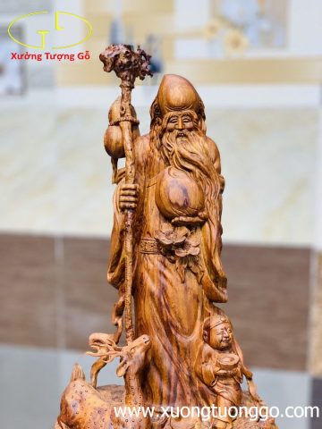 Ông thọ nhất tiểu gỗ sưa Ông thọ nhất tiểu gỗ sưa
