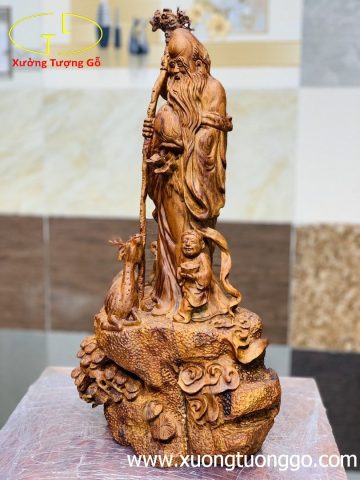 Ông thọ nhất tiểu gỗ sưa Ông thọ nhất tiểu gỗ sưa