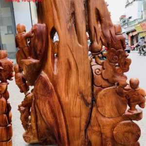 Di Lặc cửu tiểu ngồi tùng gỗ hương ta. Di Lặc cửu tiểu ngồi tùng gỗ hương ta.