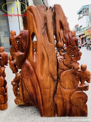 Di Lặc cửu tiểu ngồi tùng gỗ hương ta. Di Lặc cửu tiểu ngồi tùng gỗ hương ta.