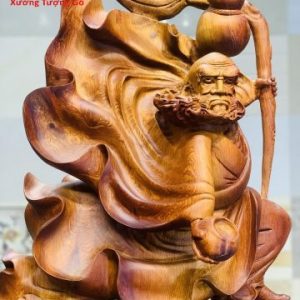 Đạt ma múa võ đứng tùng gỗ hương Đạt ma múa võ đứng tùng gỗ hương