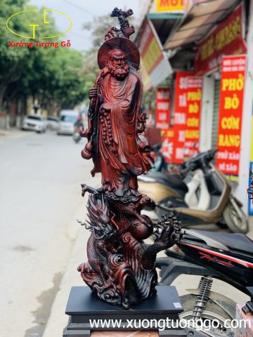 Đạt ma hàng long gỗ trắc Đạt ma hàng long gỗ trắc