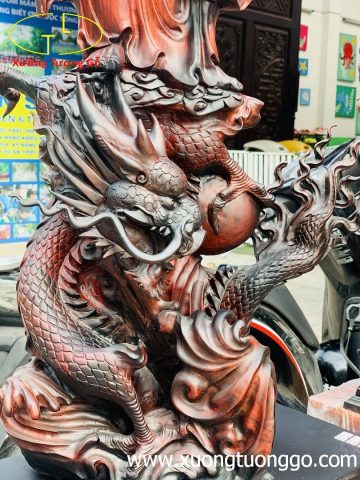 Đạt ma hàng long gỗ trắc Đạt ma hàng long gỗ trắc