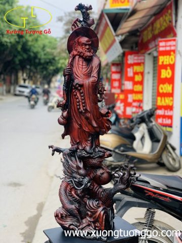 Đạt ma hàng long gỗ trắc Đạt ma hàng long gỗ trắc