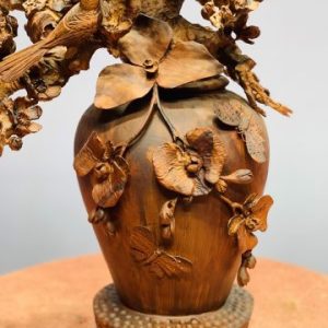 Bình mai gỗ sưa
