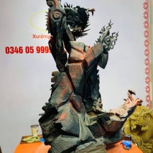 Đạt Ma ngự song long gỗ trắc Đạt Ma ngự song long gỗ trắc
