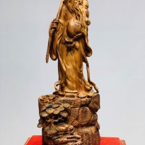 Ông thọ đứng tùng gỗ sưa Ông thọ đứng tùng gỗ sưa