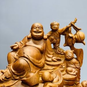Di Lặc ngũ tiểu ngồi bao tiền nu hương Di Lặc ngũ tiểu ngồi bao tiền nu hương