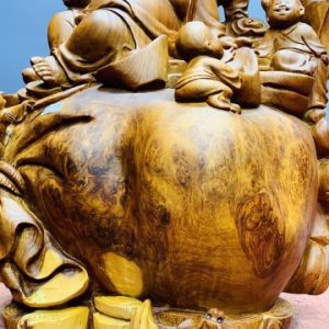 Di Lặc ngũ tiểu ngồi bao tiền nu hương Di Lặc ngũ tiểu ngồi bao tiền nu hương