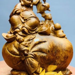 Di Lặc ngũ tiểu ngồi bao tiền nu hương Di Lặc ngũ tiểu ngồi bao tiền nu hương