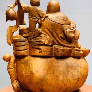 Di Lặc ngũ tiểu ngồi bao tiền nu hương Di Lặc ngũ tiểu ngồi bao tiền nu hương