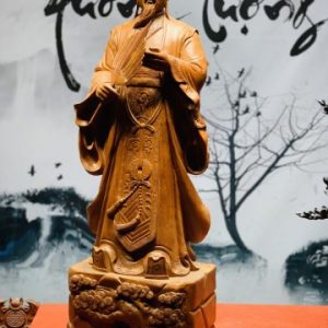 Khổng Minh hương đá cầm quạt cao 1m Khổng Minh hương đá cầm quạt cao 1m