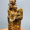 Quan âm ngồi thiền nhất tiểu gỗ hương. Quan âm ngồi thiền nhất tiểu gỗ hương.