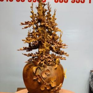 Bình mai gỗ hương ta. Bình mai gỗ hương ta.