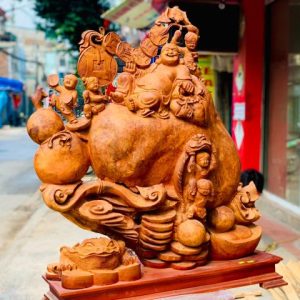 Di Lặc ngũ tiểu ngồi bao tiền nu hương Di Lặc ngũ tiểu ngồi bao tiền nu hương