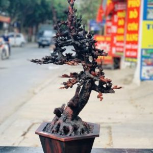 Bình hoa mai gỗ trắc. Bình hoa mai gỗ trắc.
